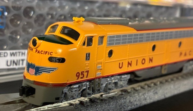 KATO N Scale UP EMD E9A/E9B, #957A/957B, Both Units with ESU LokSound (KOBO)