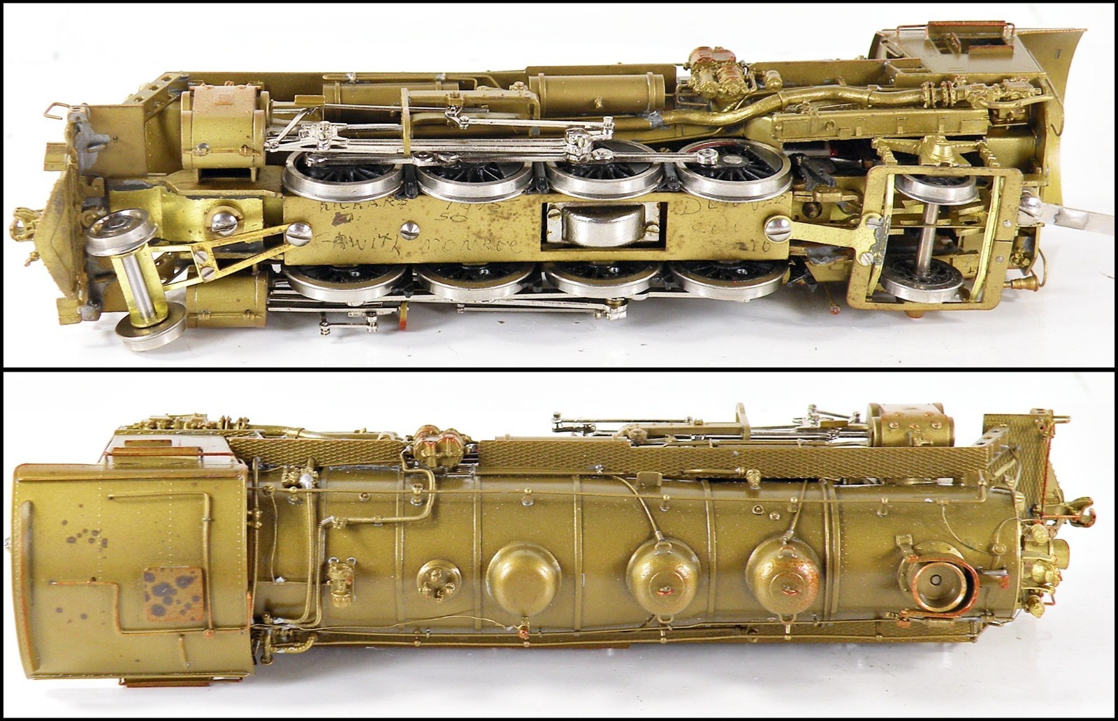 Key Imports Limited Brass HO D&RGW K-59 Class 2-8-2 Mikado Un-Painted