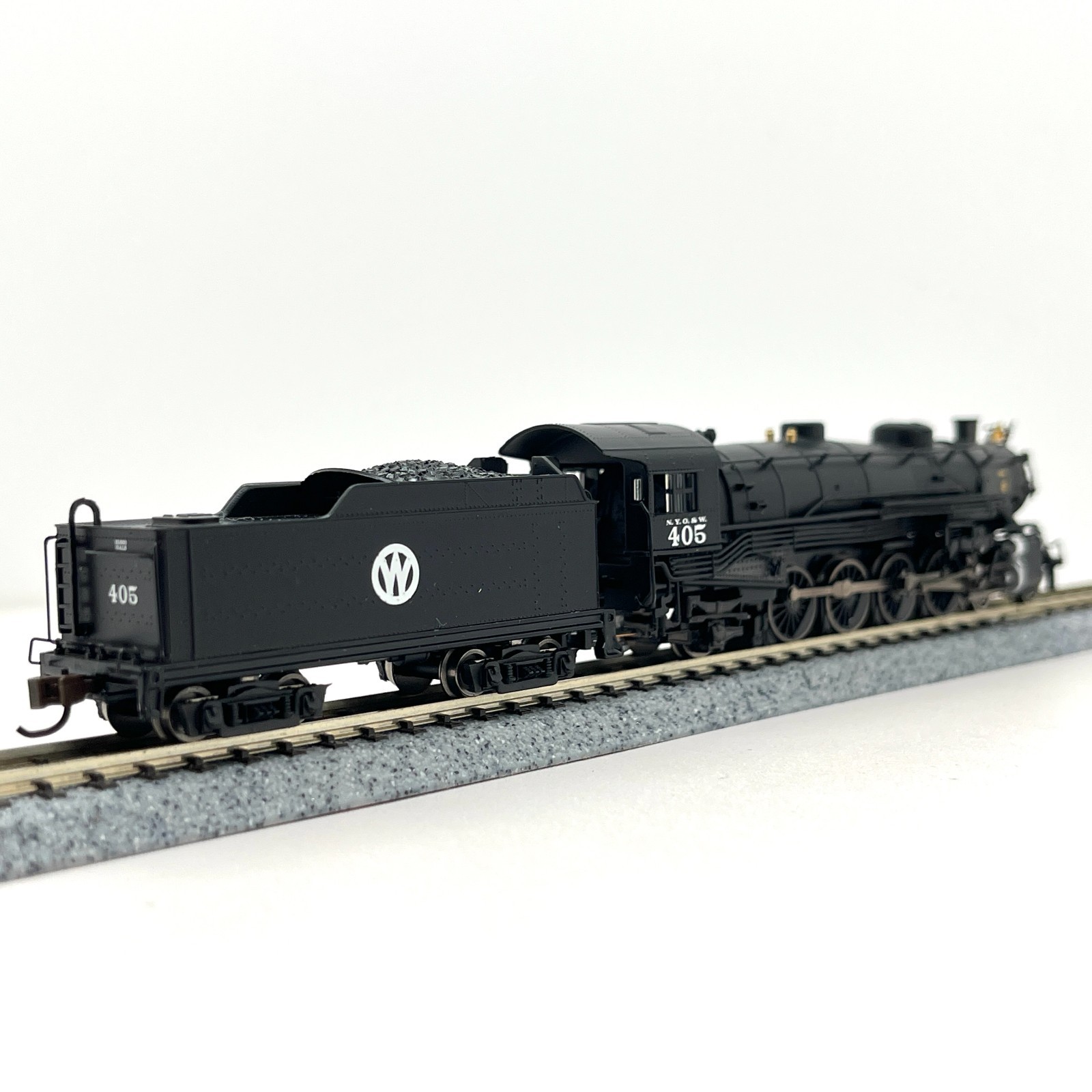 Bachmann N Scale 53455 NY Ontario Western 4-8-2 Light Mountain 405 Econami DCC