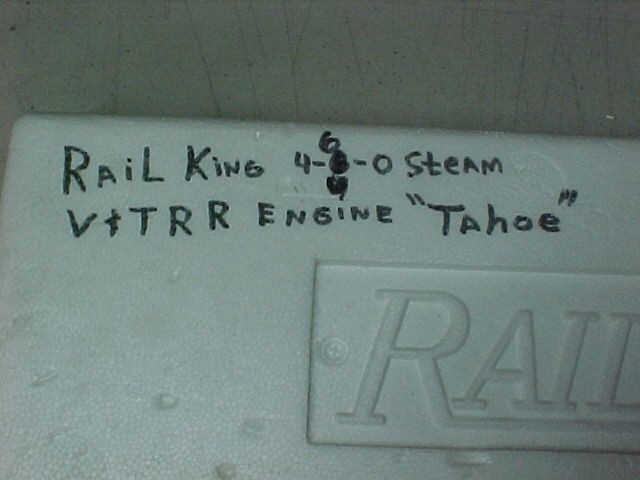 MTH 4-6-0 Virginia & Truckee R.R. TAHOE W/Proto-sound / new
