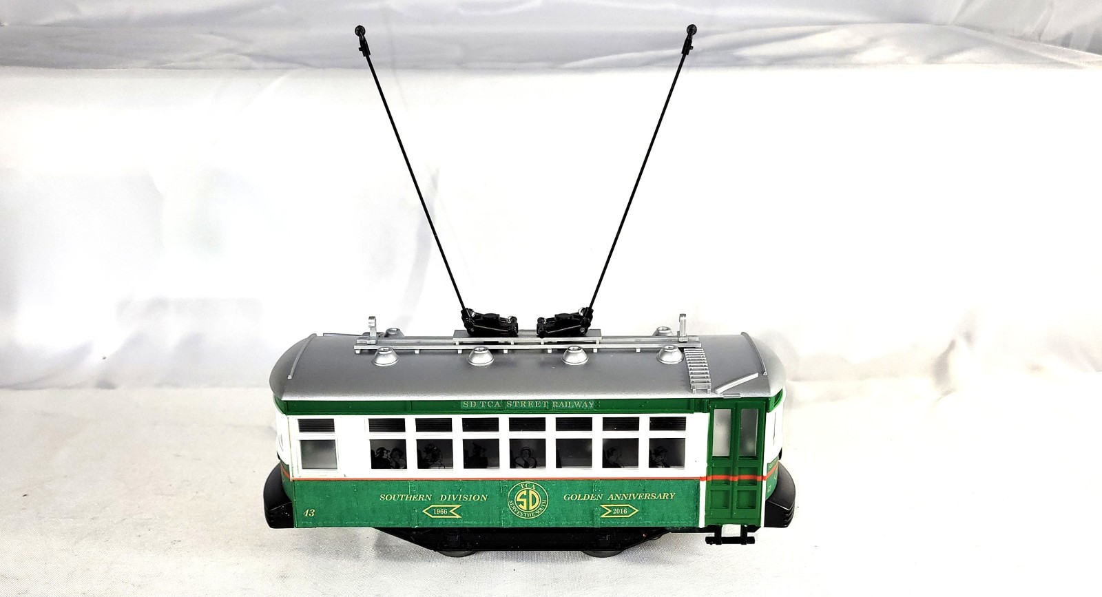 Lionel 2016 Southern Division TCA 50th Anniversary Trolley #43 Of Only 50 Made