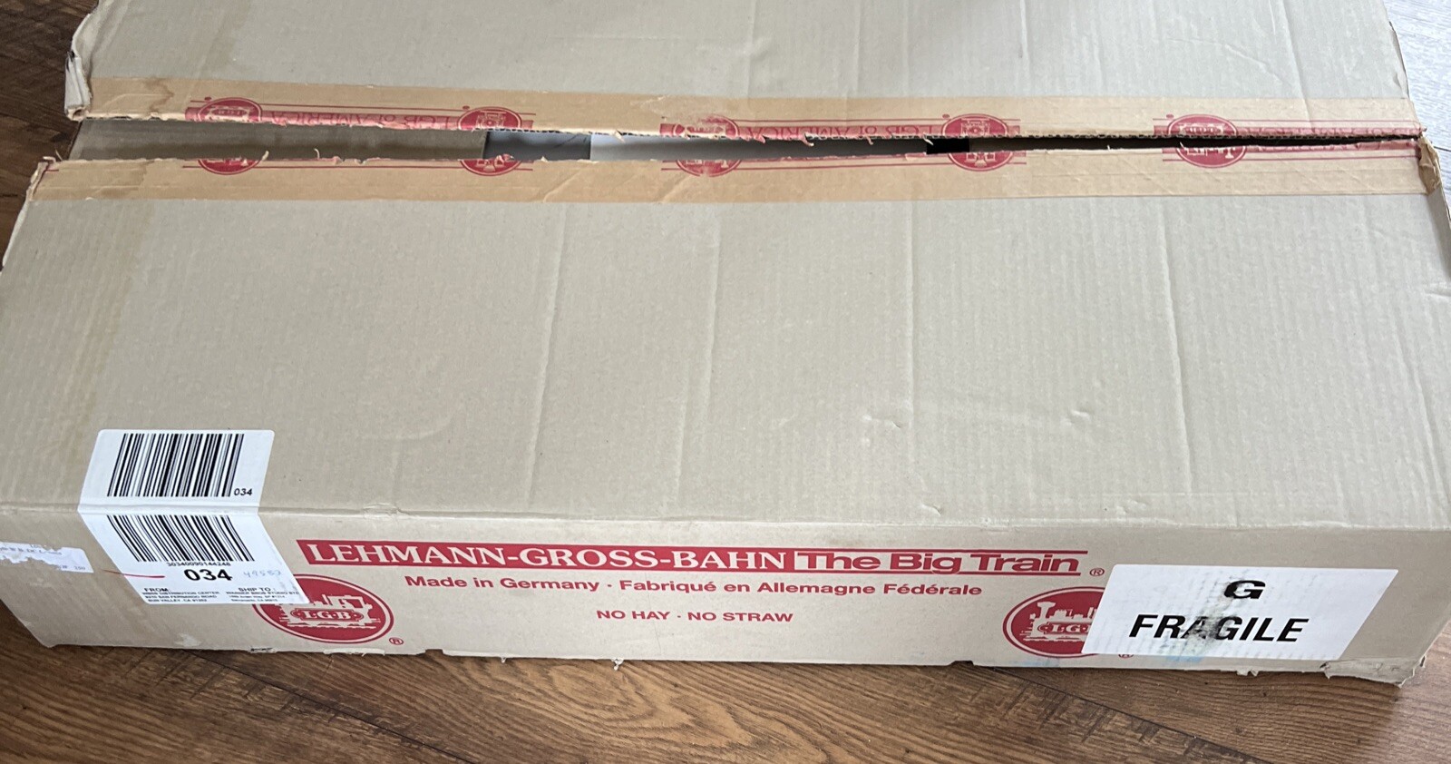 LGB’s SUPER HEROES DC COMICS Lehmann Toy Train #92950 Germany New In Box
