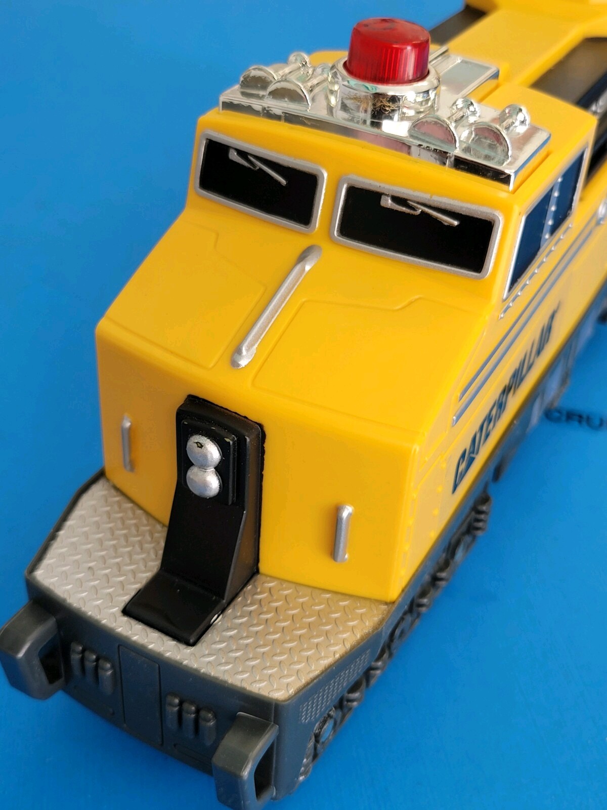 Toy State CAT Caterpillar Construction Train Locomotive Engine G Scale Working