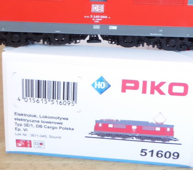Piko 51609 H0 DCC Sound Locomotive Et 21 DB Cargo Pkp Polska Epoch 5/6 With LED