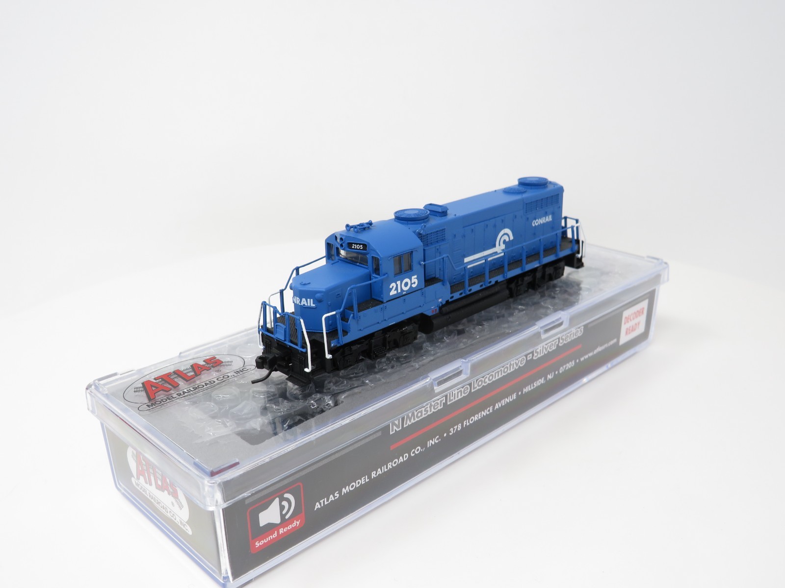 Atlas N 40004495 Conrail CR #2105 EMD GP20 Diesel Locomotive Freight Train