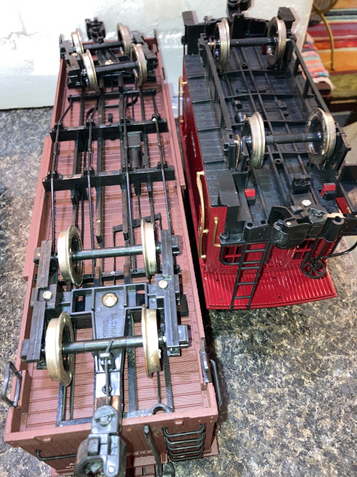 Bachmann “G” Gauge Silverton Flyer Steam Locomotive Freight Set #20141 Runs OB
