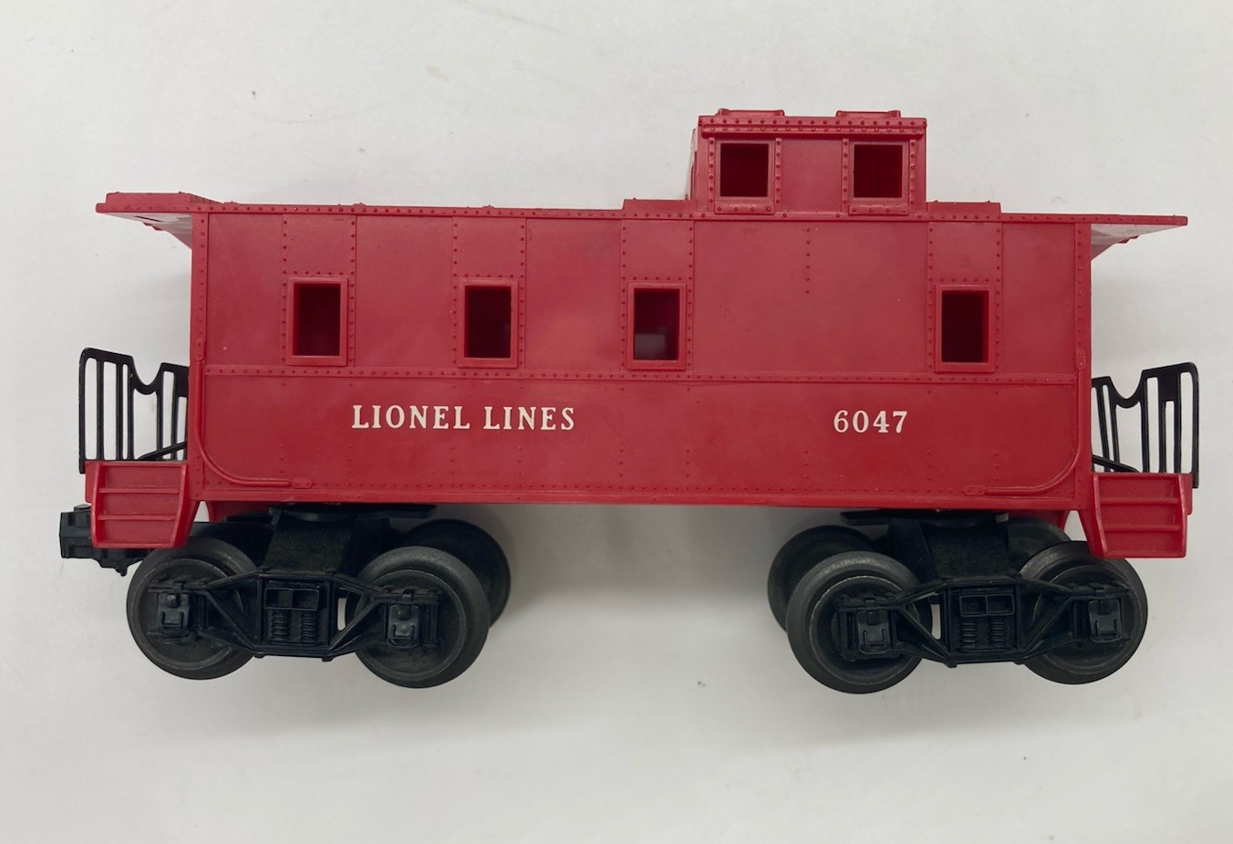 Lionel O Gauge #242 Scout Steam Locomotive 2-4-2 Black w/ Tender Caboose 3 Cars