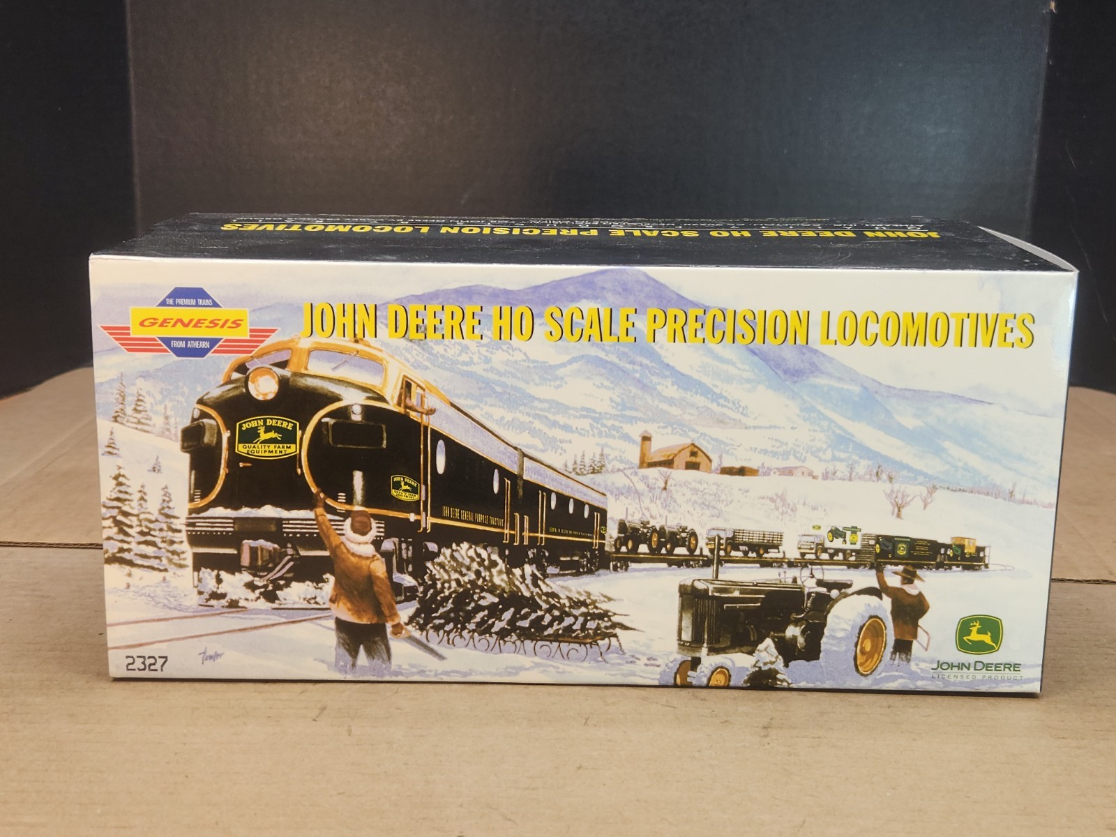 Athearn John Deere HO Precision Locomotive F series A Powered, B Non-powered