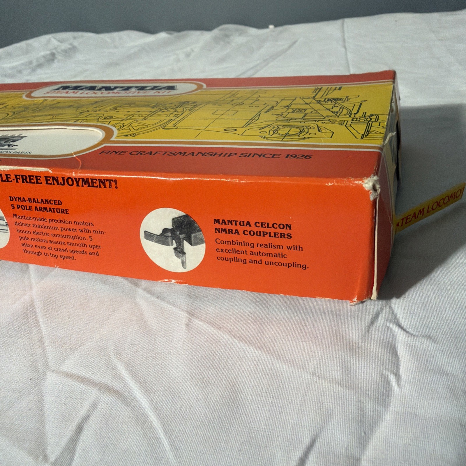 Mantua Steam locomotive kit 0-6-0 Little Six HO Scale. Never assembled.