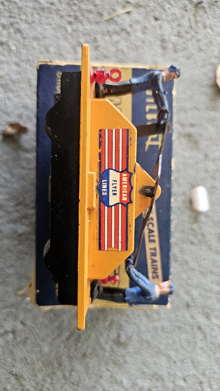 Gilbert American Flyer S Gauge 740 Handcar Toy Model Train