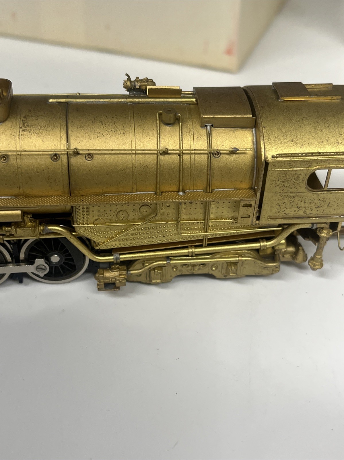 Ho Scale brass engine & caboose- Pennsylvania J-1 2-10-4 Westside Model Company