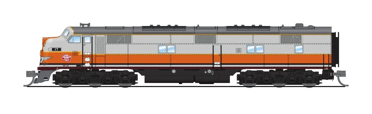 Broadway Limited #8768 N MILW EMD E7A Diesel Locomotive Sound/DC/DCC ~NEW