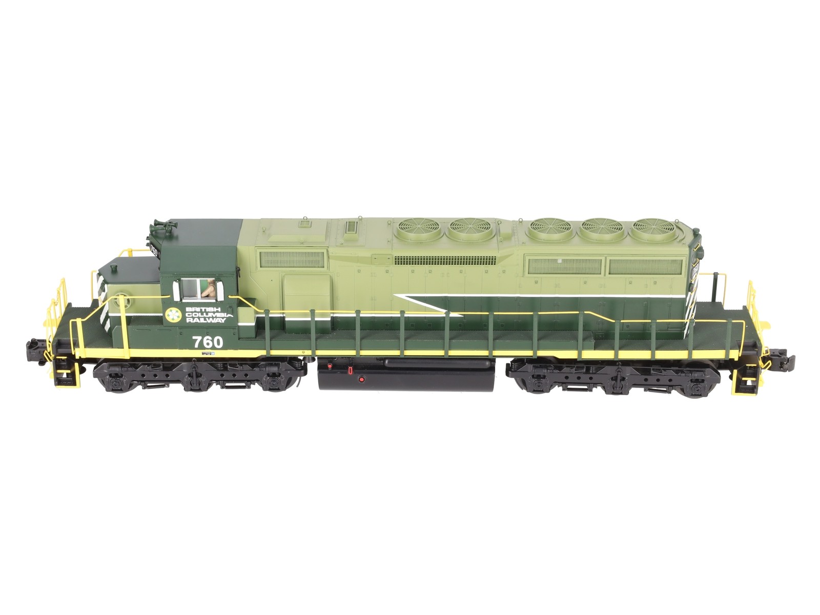 MTH 20-2908-3 British Columbia Railway SD40-2 Non-Powered Diesel Engine #760 LN