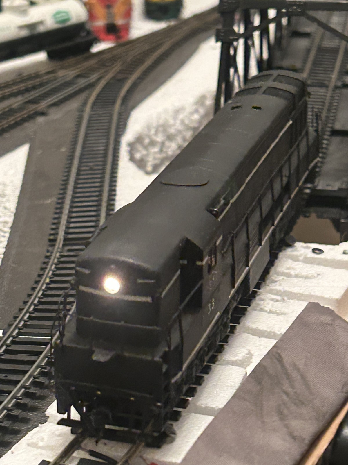 BRASS PACIFIC PIKE POWERED FM TRAINMASTER ENGINE LOCOMOTIVE HO SCALE EXCELLENT