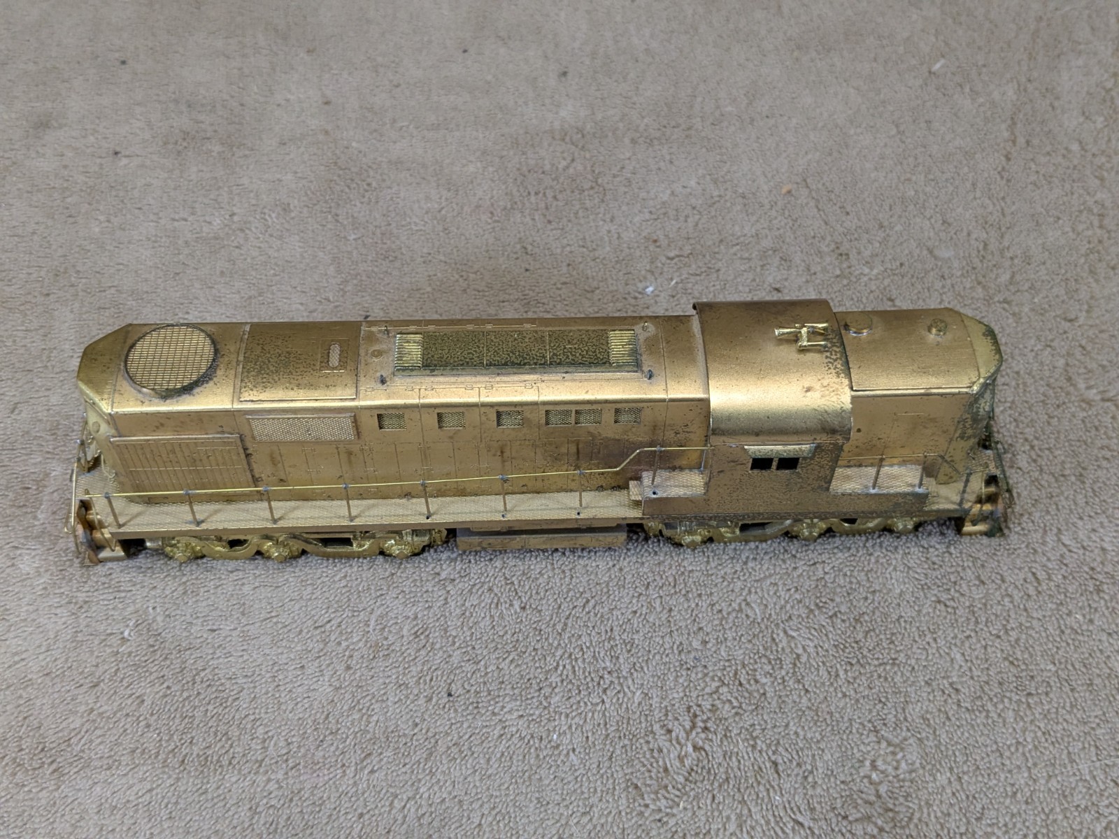 ALCO Models Brass DL-702 Diesel Locomotive HO Scale High Hood