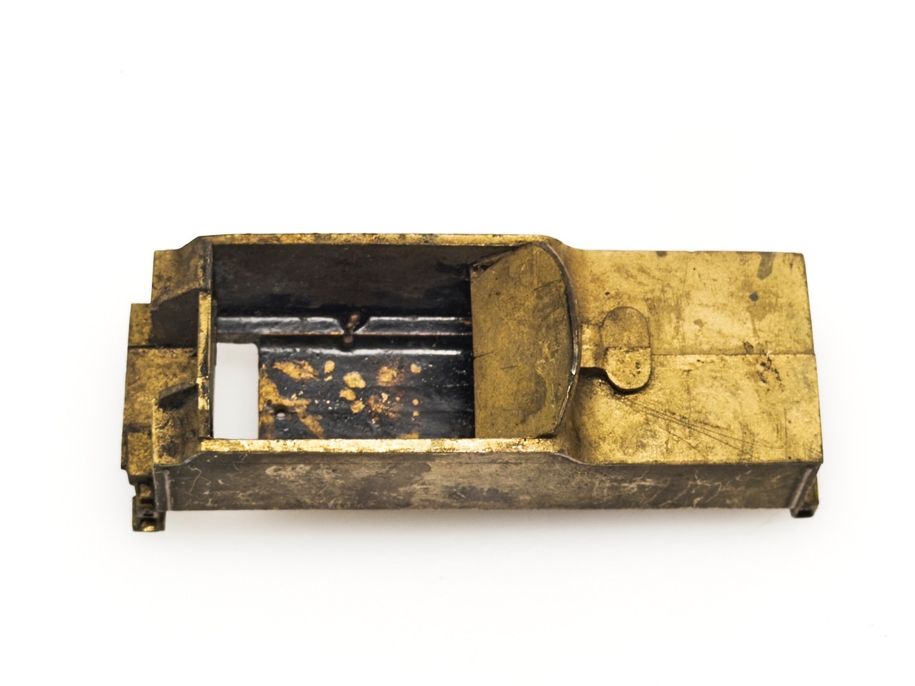 Vintage HO Scale Brass Tender Shell