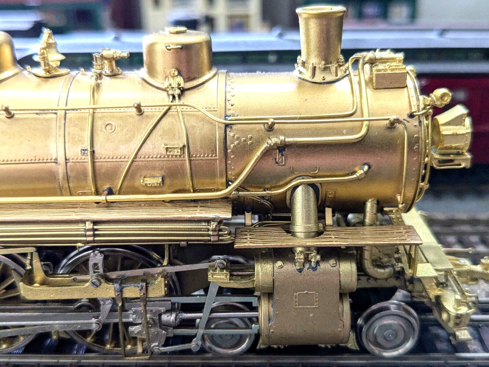 1 OF ONLY 20! *LNIB W&R BRASS NP NORTHERN PACIFIC CLASS Q-6 4-6-2 HO *RUNS G@@D!