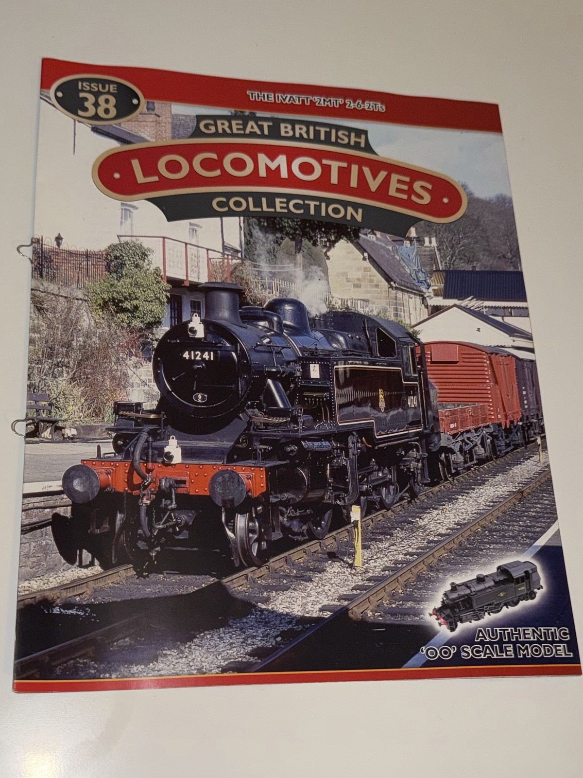 * 1/76 OO * Amercom * 1952 BR Ivatt 2MT Tank 2-6-2T No.41302 * + Magazine * #38