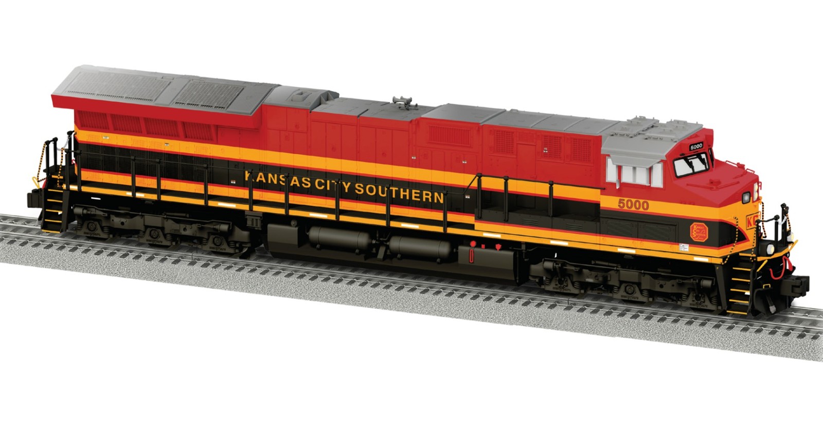 Lionel 2533481Legacy Kansas City Southern ET44C4 #5000 with LED Walkway Lights