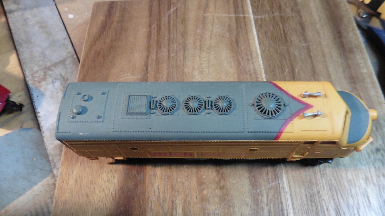 VTG Bachmann Union Pacific 1206 Locomotive HO Scale Diesel Engine Untested As Is