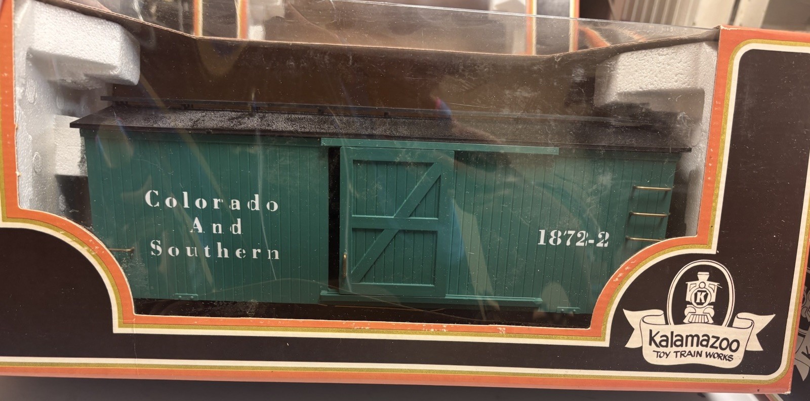 Kalamazoo Toy Train Works G Gauge Lot w/box of track