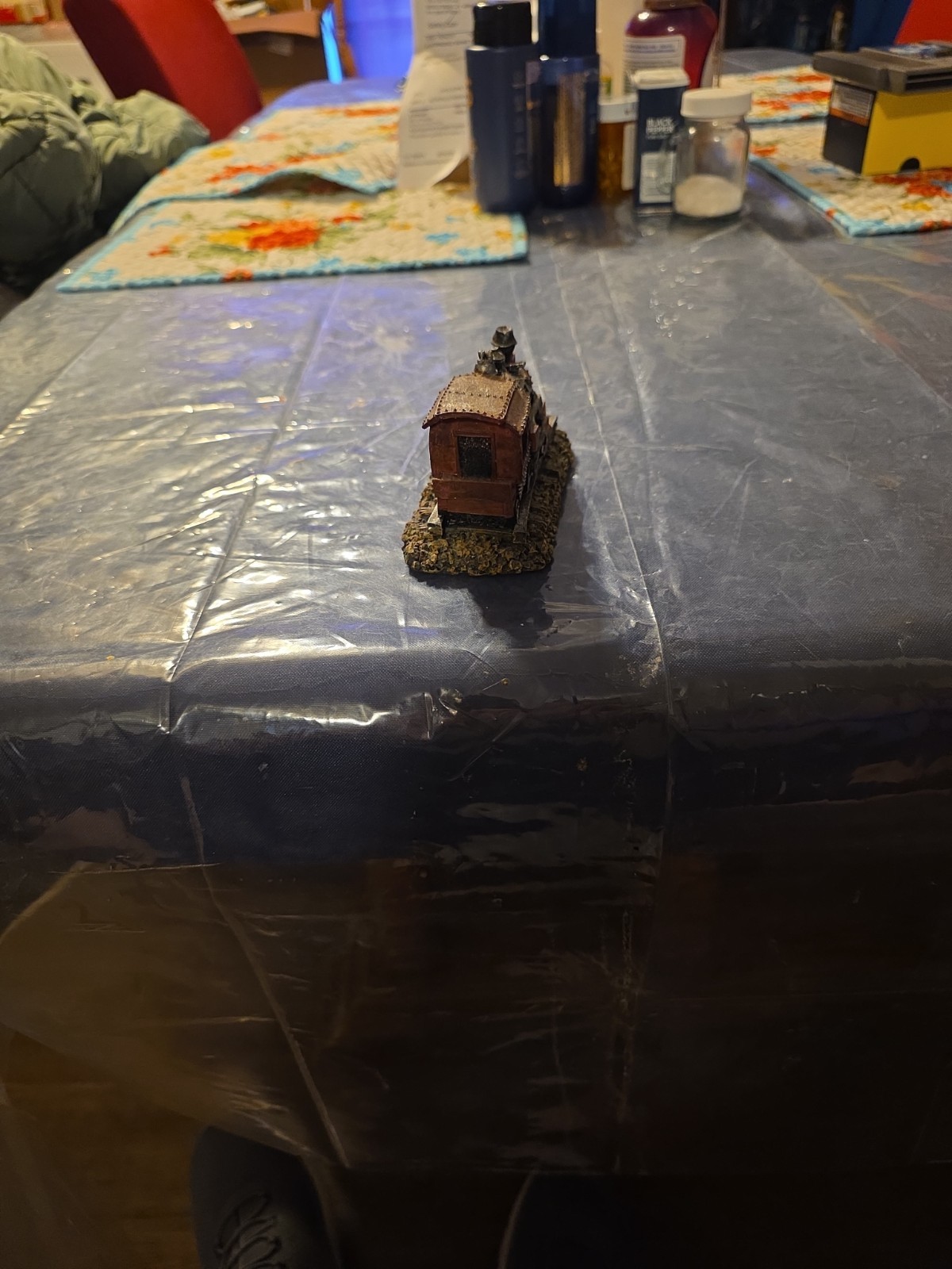 HERCO Gigt Professional Made Sculptured In Metal Of 0 6 0 Steam Locomotive