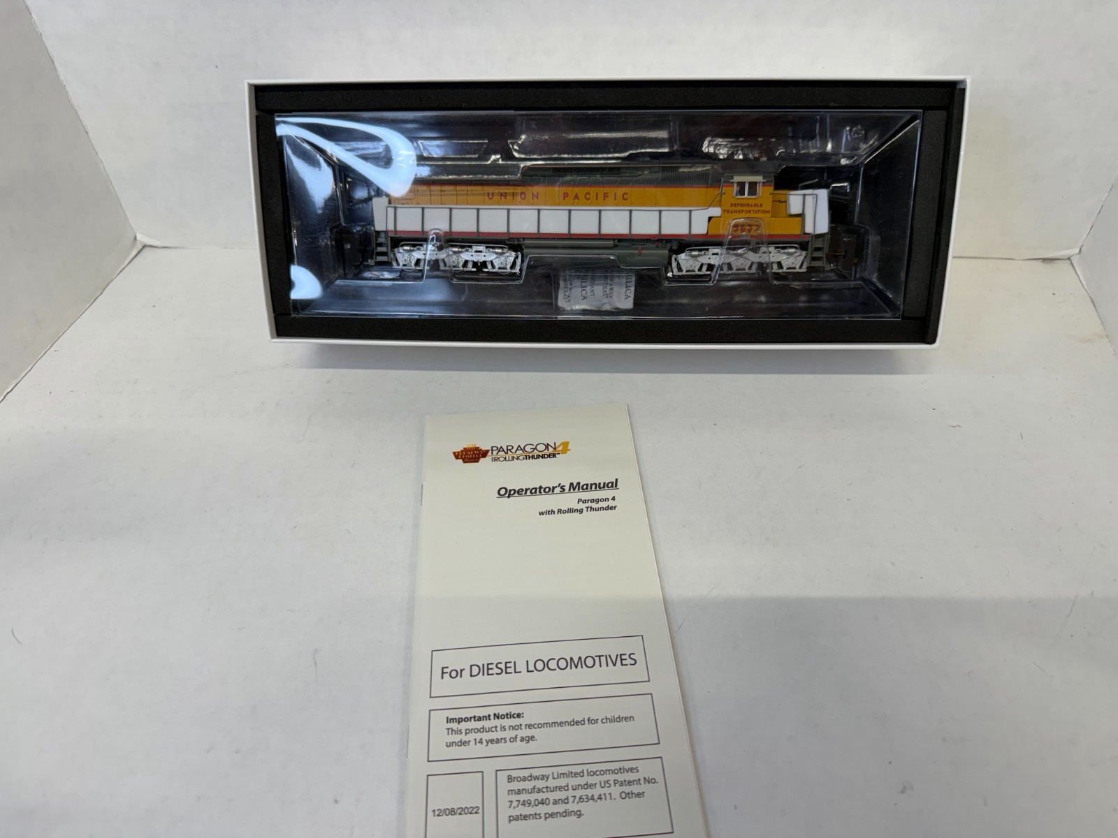 Broadway Limited HO 7948 EMD SD45, UP 3632, DELIVERY SCHEME, PARAGON4 DCC Sound
