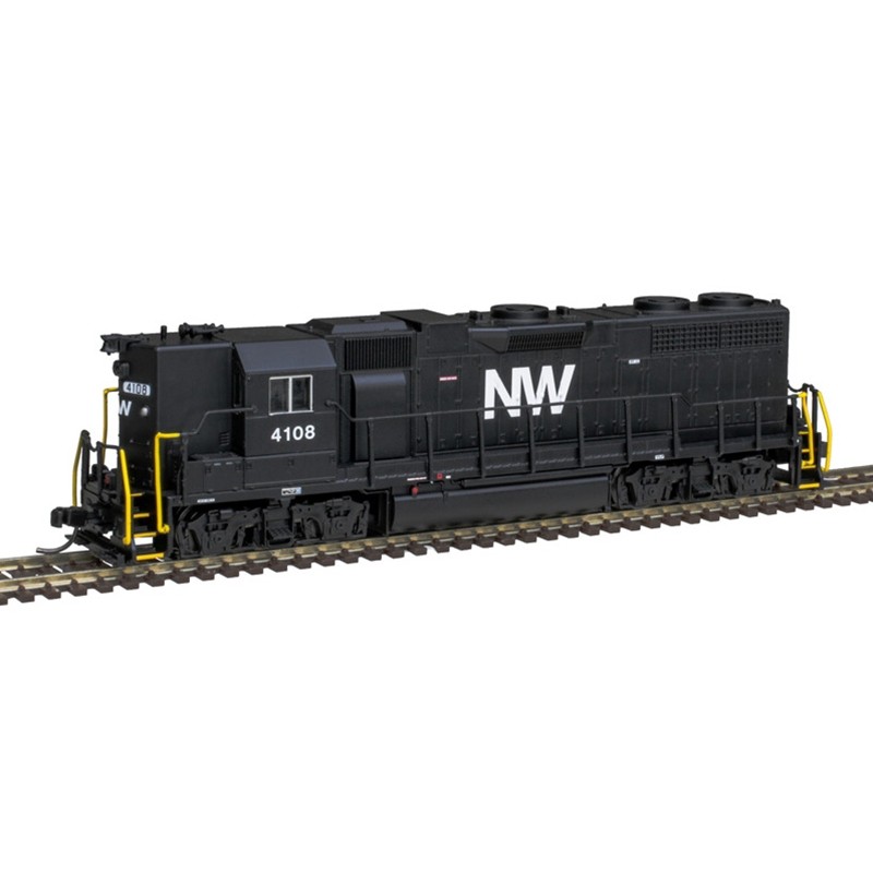 Atlas 40 005 616 N Scale NW Norfolk & Western EMD GP38 Diesel Locomotive #4127