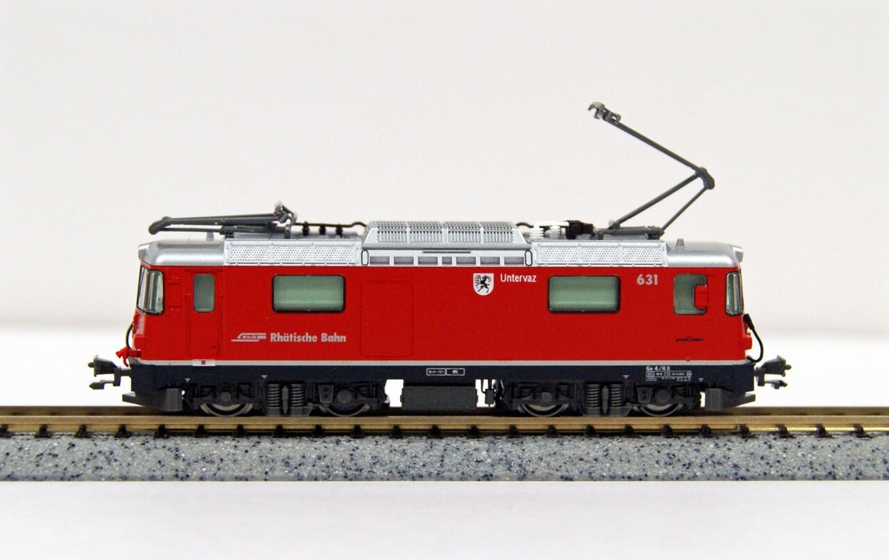 USA Seller – New! KATO 3102 N gauge Ge4/4-II locomotive #631 “Untervaz” of RhB