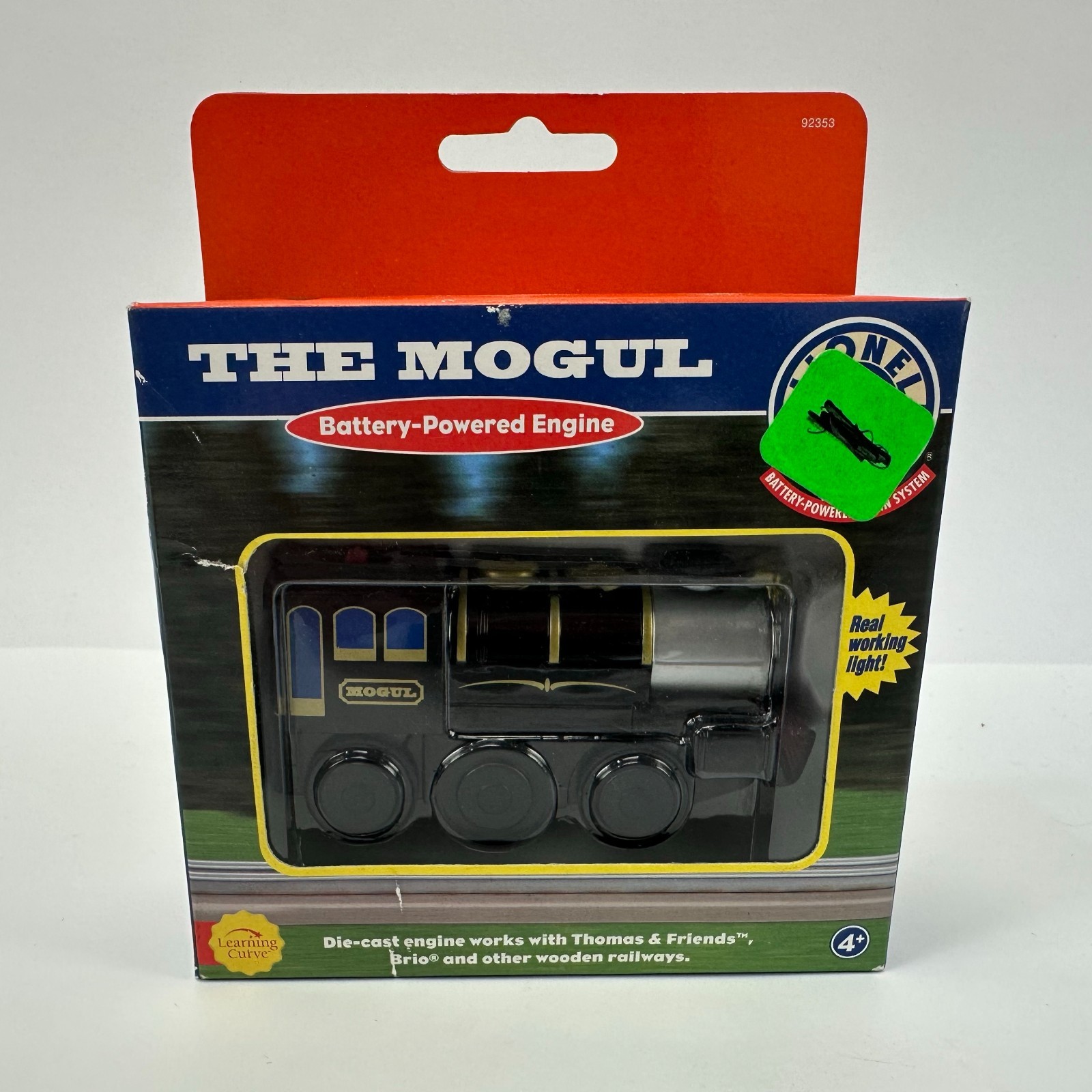 Lionel THE MOGUL Battery-Operated Metal Train for Thomas Wooden Railway