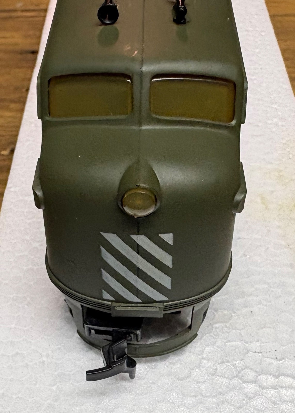 Vintage Cox HO Scale US Army F3 Diesel Locomotive 6111-6 Tested & Working