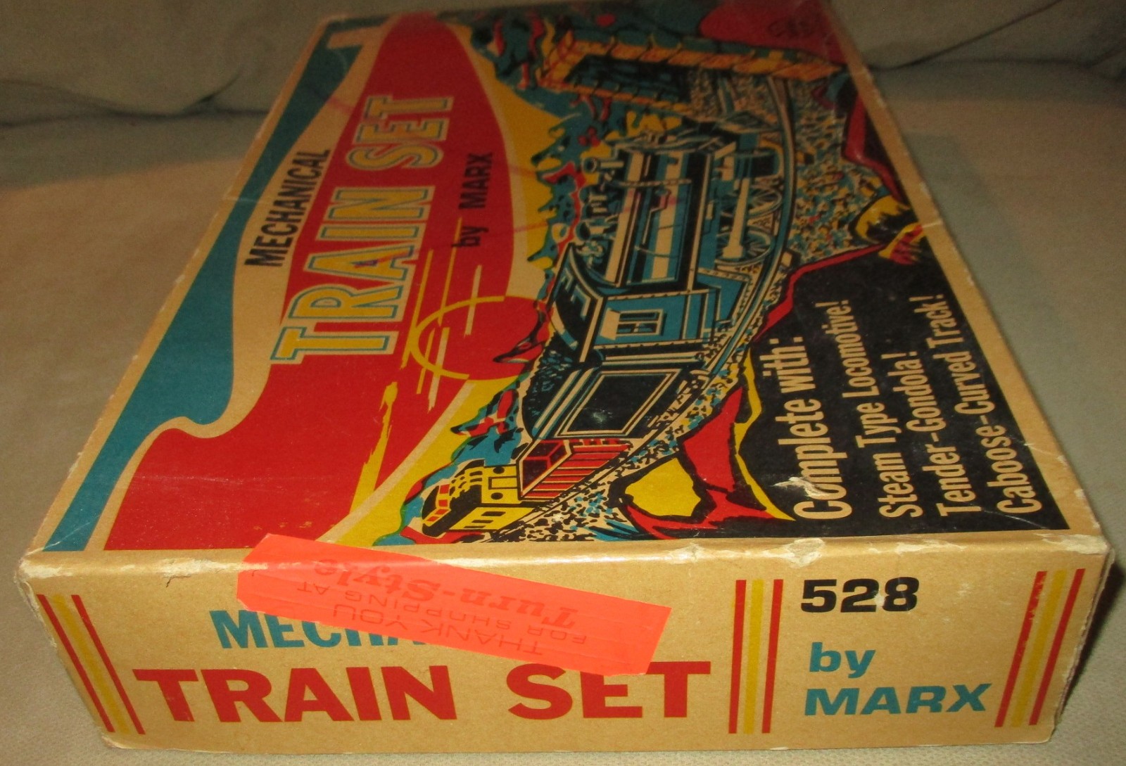 Hafner Trains 2000 Steam Train Set 528 , Seaboard, O Gauge Wind Up Locomotive