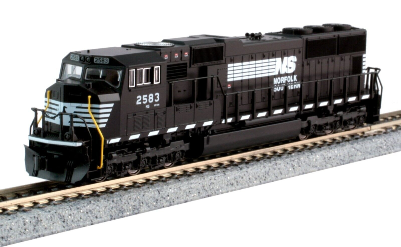 KATO 1767614 N SCALE Norfolk Southern NS #2586 SD70M Flat Radiator 176-7614 DC
