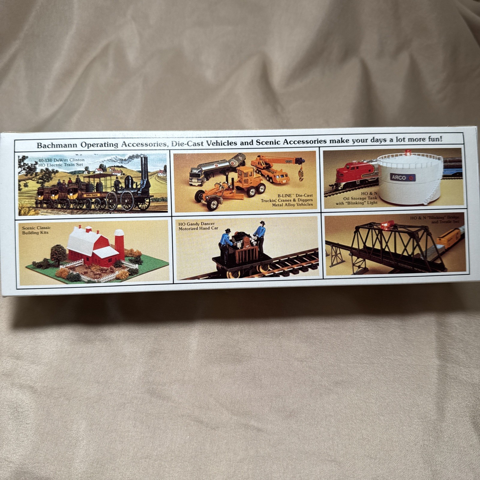 Vintage Bachmann HO Scale EMD GP50 Union Pacific #3258 Train 41-0612-01 Boxed
