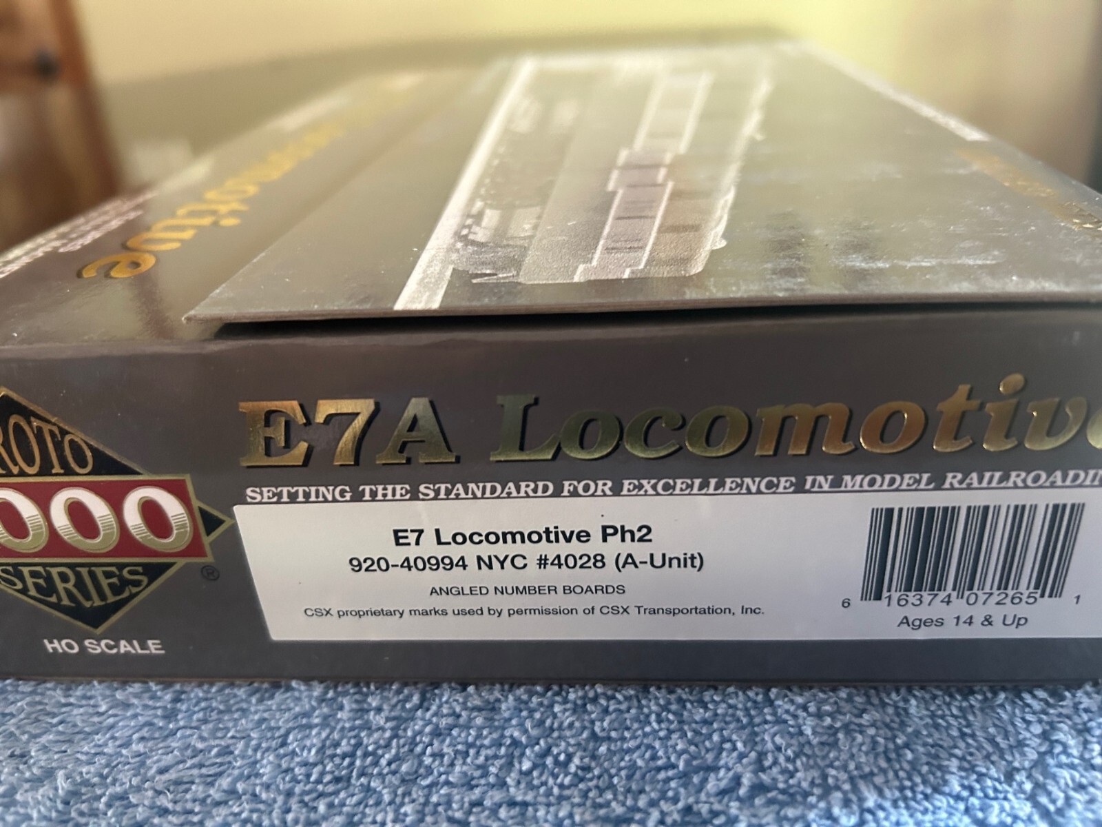 NEW YORK CENTRAL ” 20th CENTURY LIMITED ” E7 A – DCC/ QUANTUM SOUND HO Scale NEW