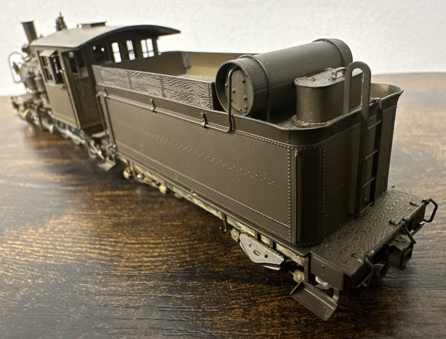 Pacific Fast Mail Sn3 Brass C-16 Class 2-8-0 D&RGW #223 Unpainted Runs Well!