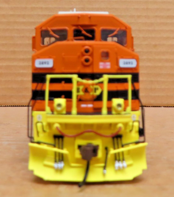 Athearn Genesis HO EMD SD60M ‘Tri-Clops’ Buffalo & Pittsburgh BPRR #38 ATHG75648