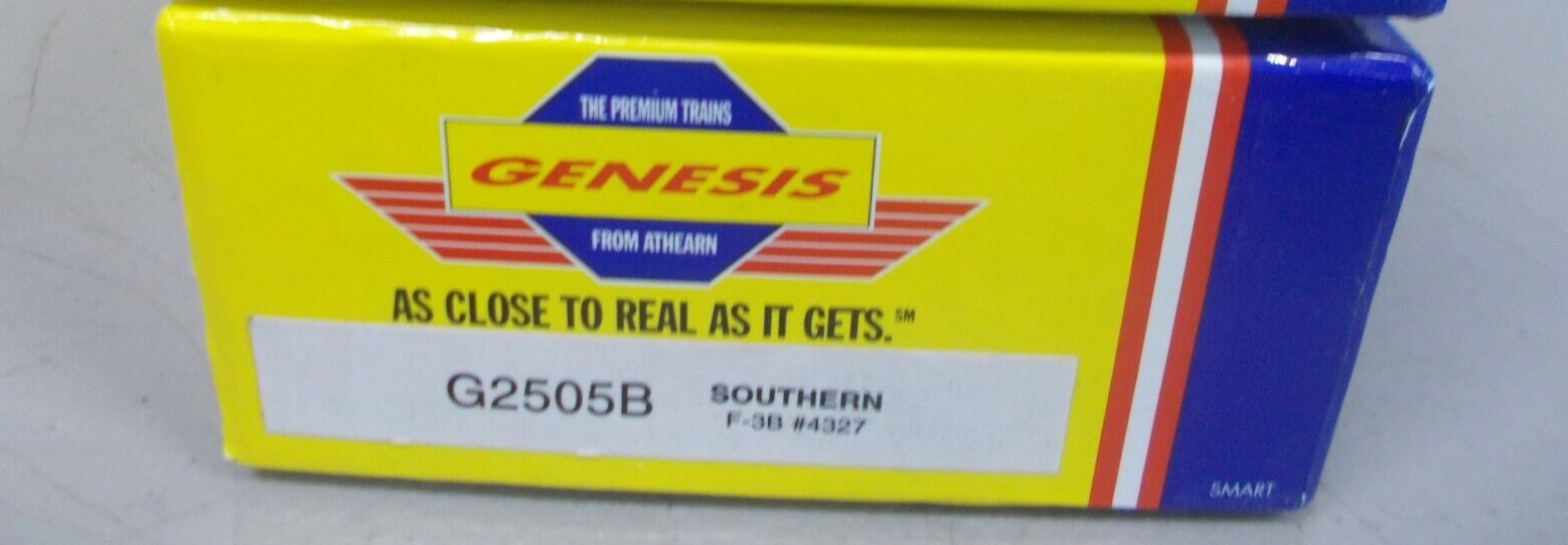 GENESIS # G2505A ~ SOUTHERN F-7A & F-3B POWERED LOCOMOTIVE # 4158-4327 ~HO SCALE