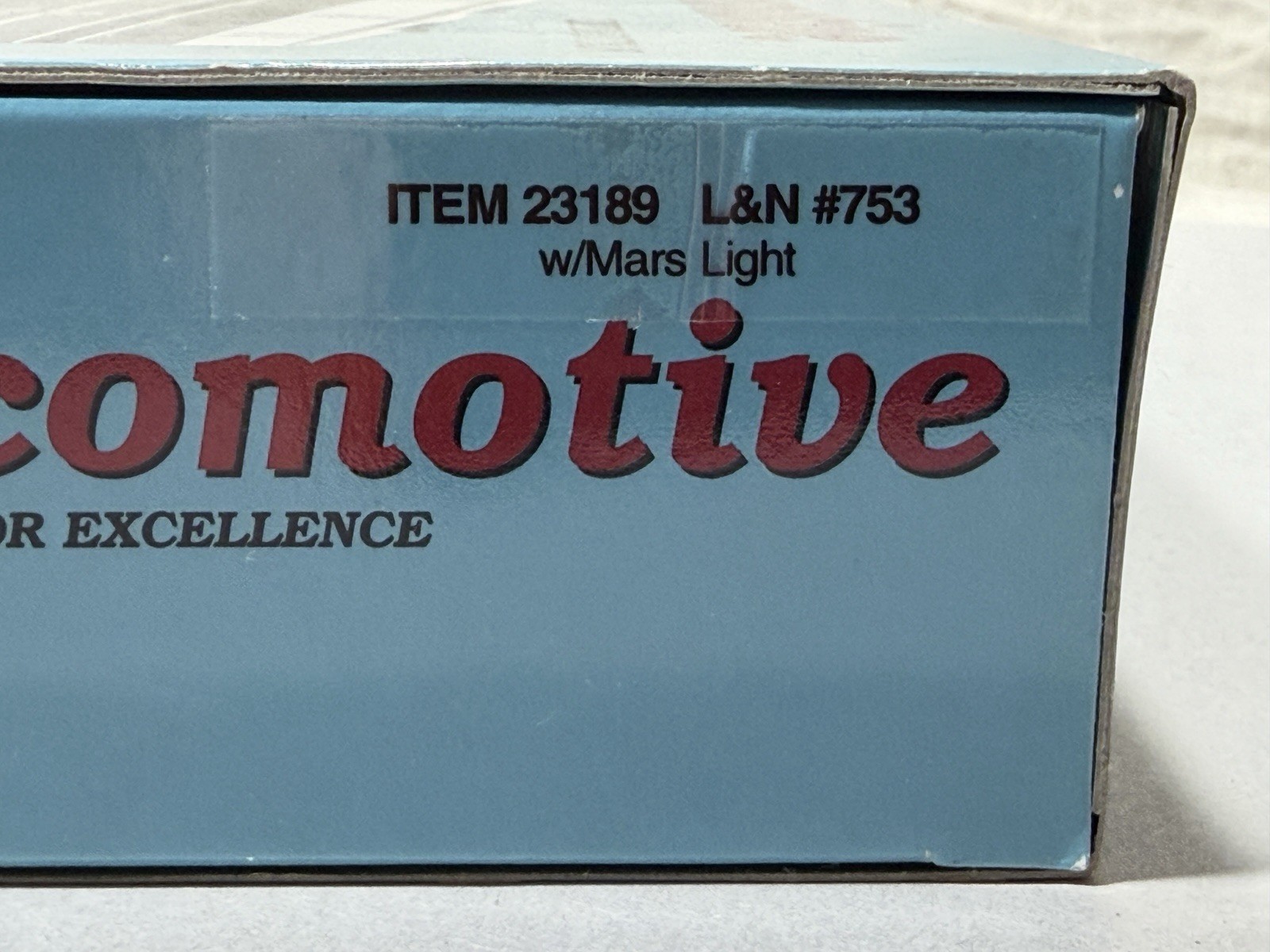 Vintage NOS Proto 2000 E6 Loco Louisville & Nashville #753 Mars HO Unopened NIB