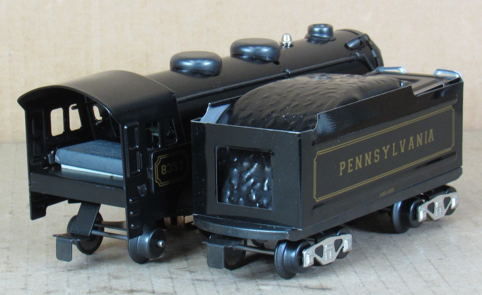 New/Modern Marx No. 8351-XM Pennsylvania Steam Engine O-Gauge NOS *