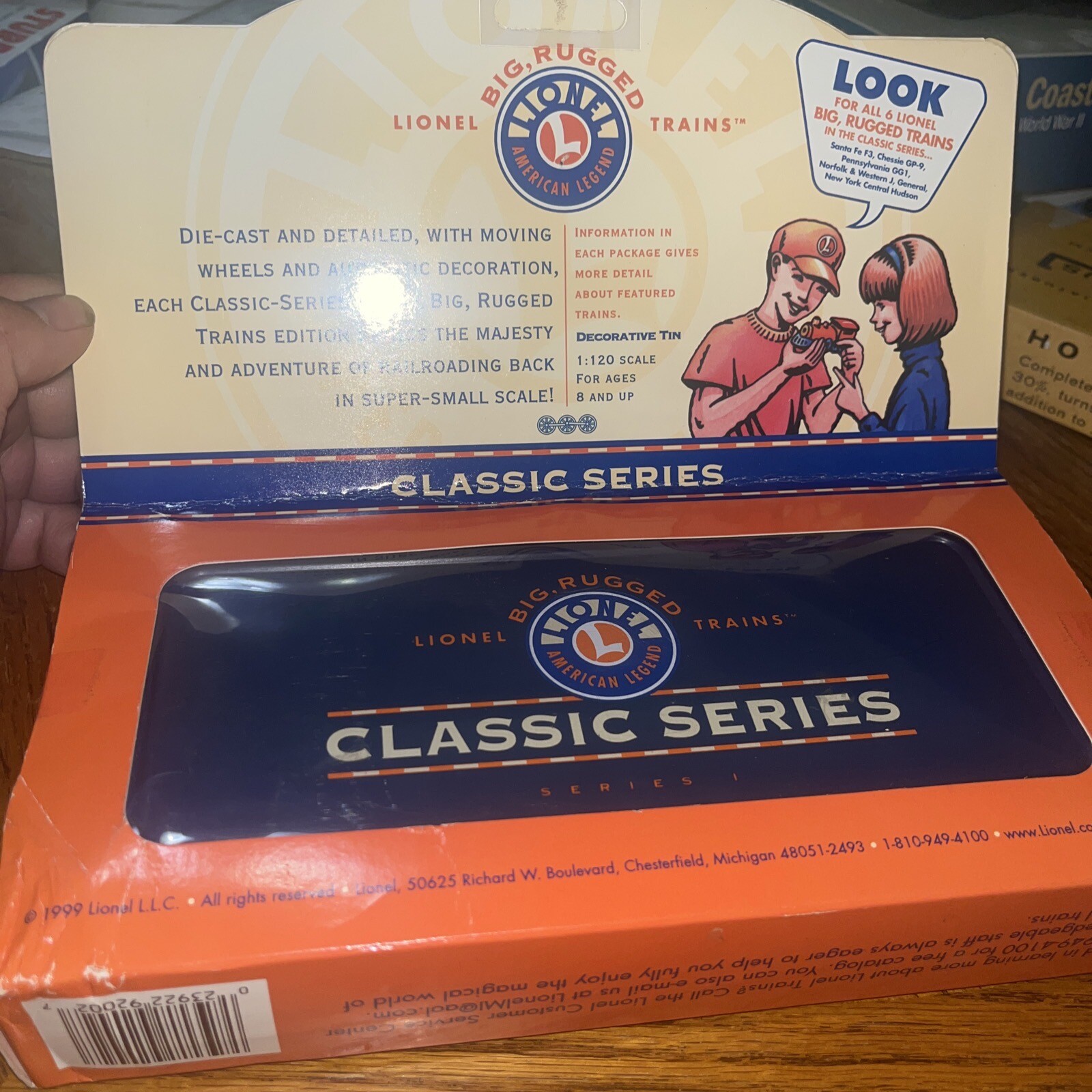 Lionel Classic Series New York Central Hudson #5405 Die~cast 1:120