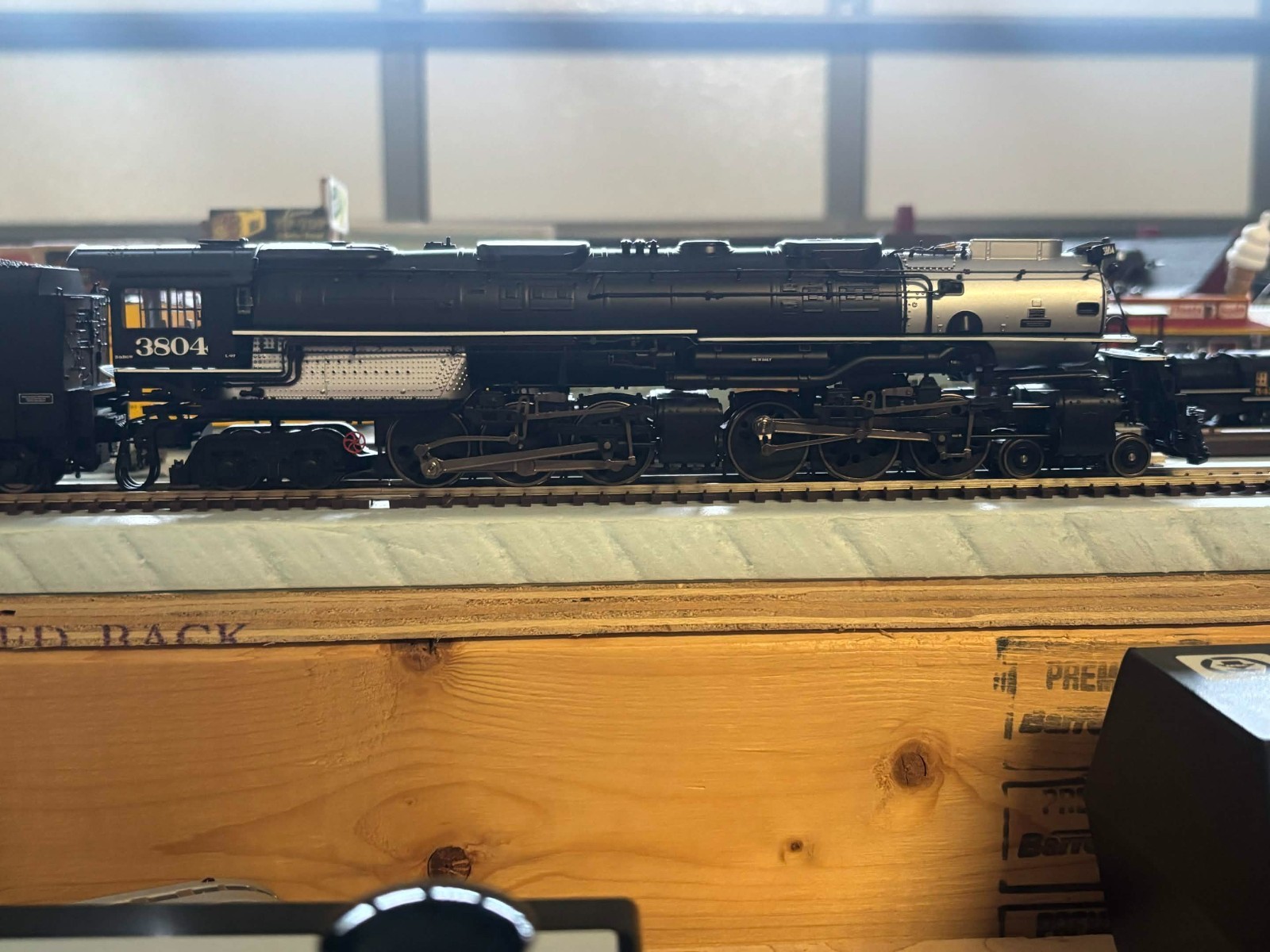 HO SCALE ATHEARN GENESIS CHALLENGER RIO GRANDE DRGW 3804 STEAM LOCOMOTIVE TRAIN