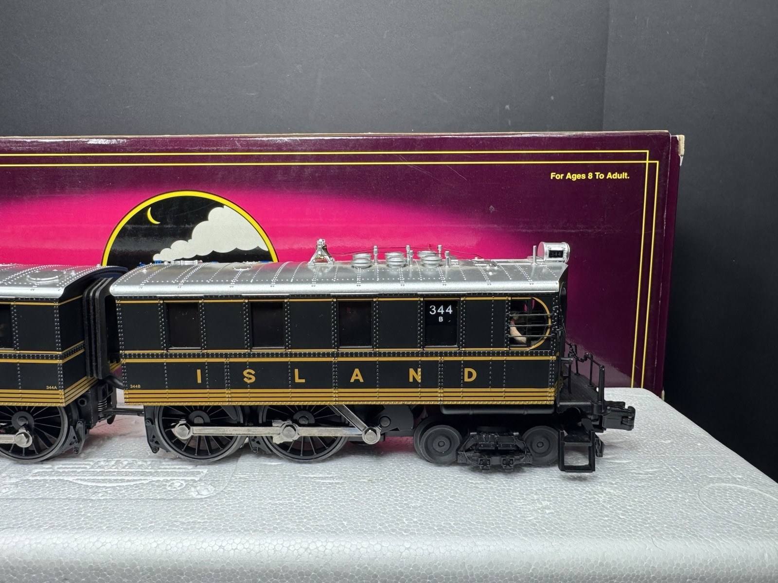 MTH 20-5534-1E Long Island DD-1 electric engine #344A #344B PS2 BCR EX