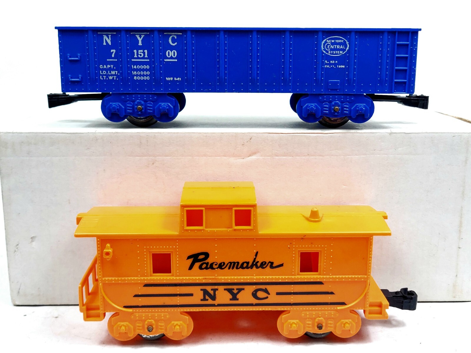 MARX 4205 Electric Set Locomotive 490 Tender 715100 Gondola, Caboose O Ga w/Box