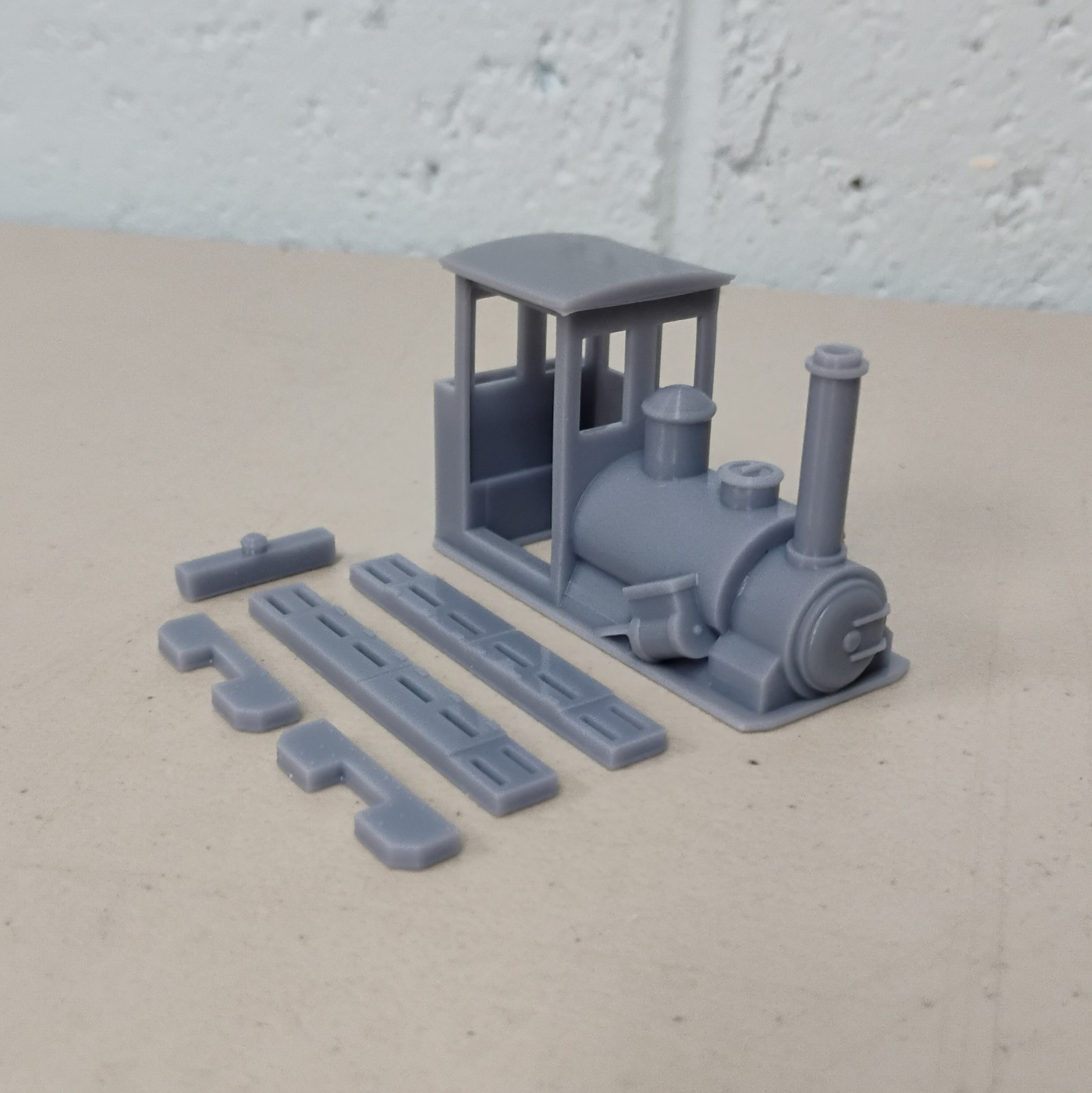 On18 CLIMAX LOCO kit #2. For Kato 11-109 chassis. RESIN 3D print.