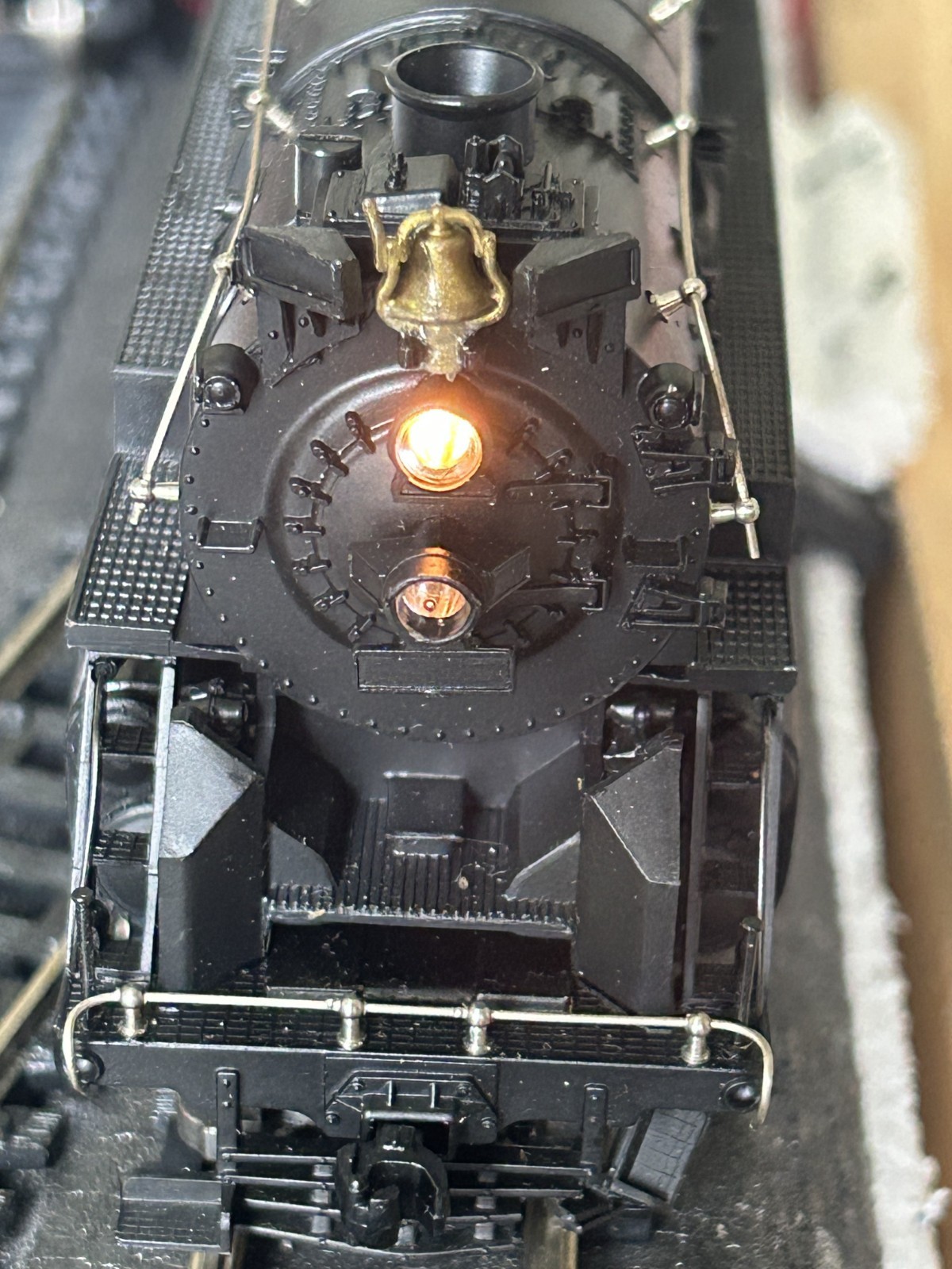 Vintage HO Scale AHM Rivarossi 2-8-4 Steam – Pere Marquette #1222 Box/paperwork