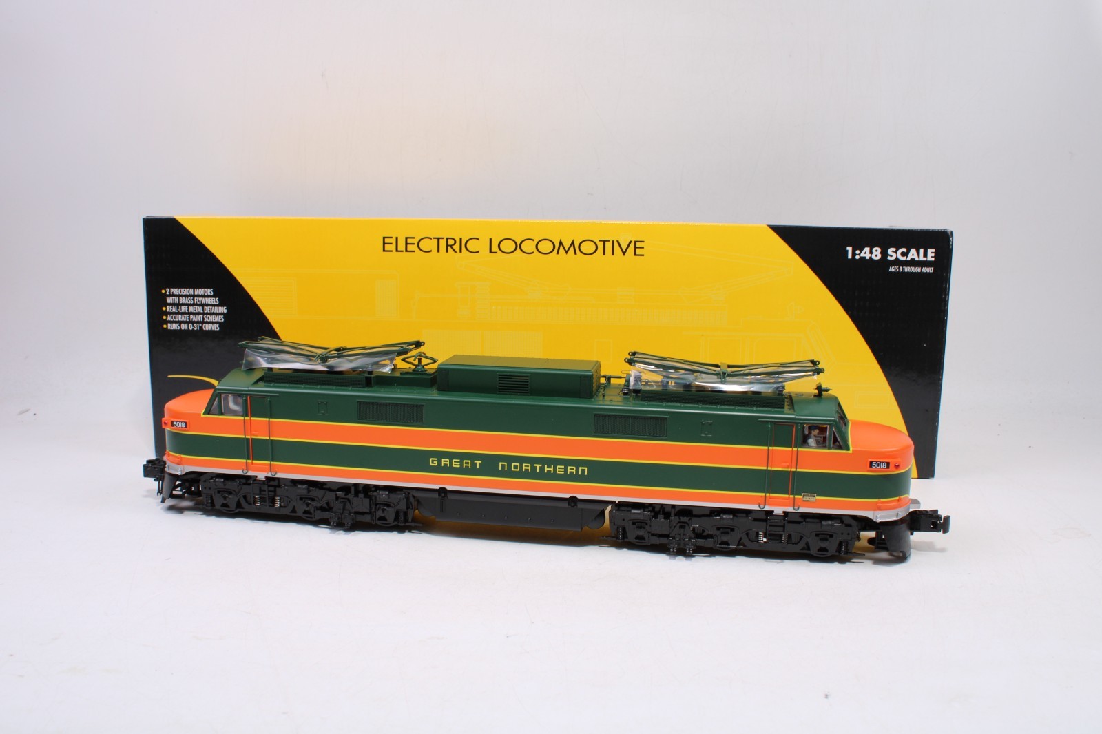 K-Line K2733-5018HC O Gauge Great Northern EP-5 Locomotive #5018 Sound