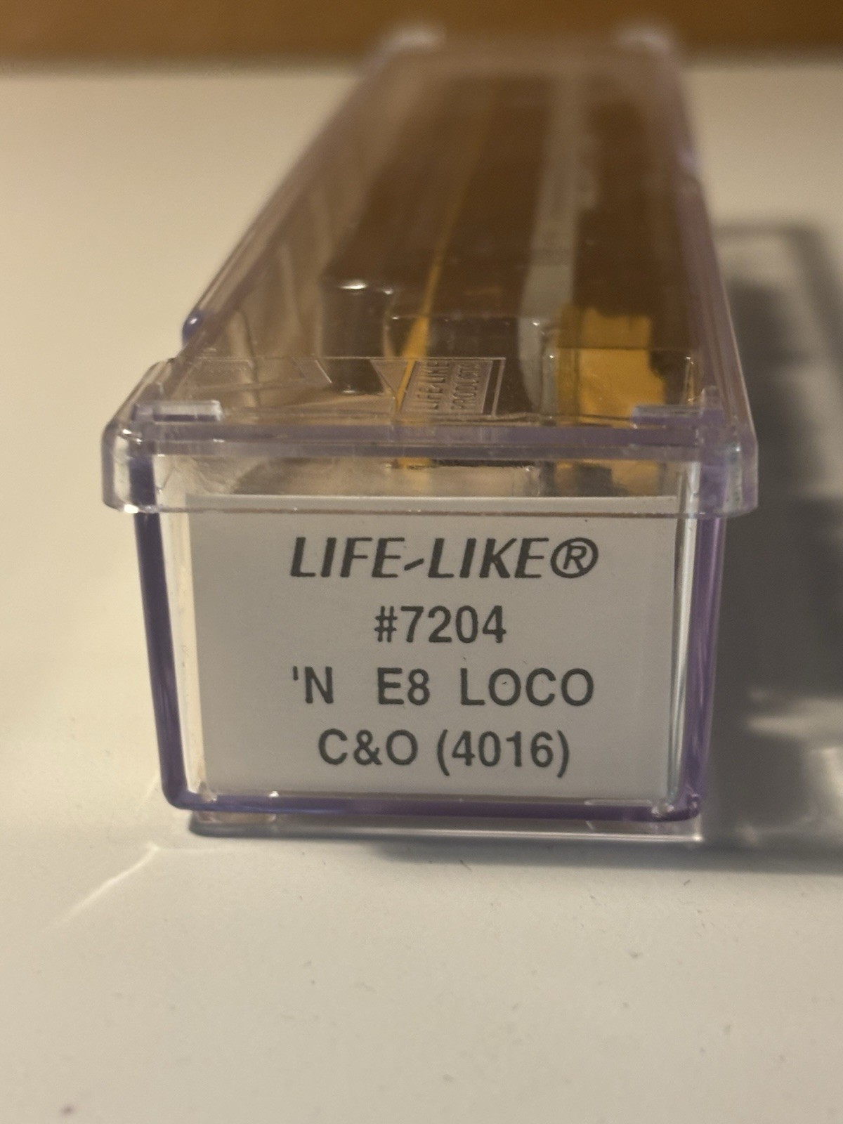 Life-Like N Scale E8 Diesel Locomotive Chesapeake & Ohio #4016 #7204 NIB