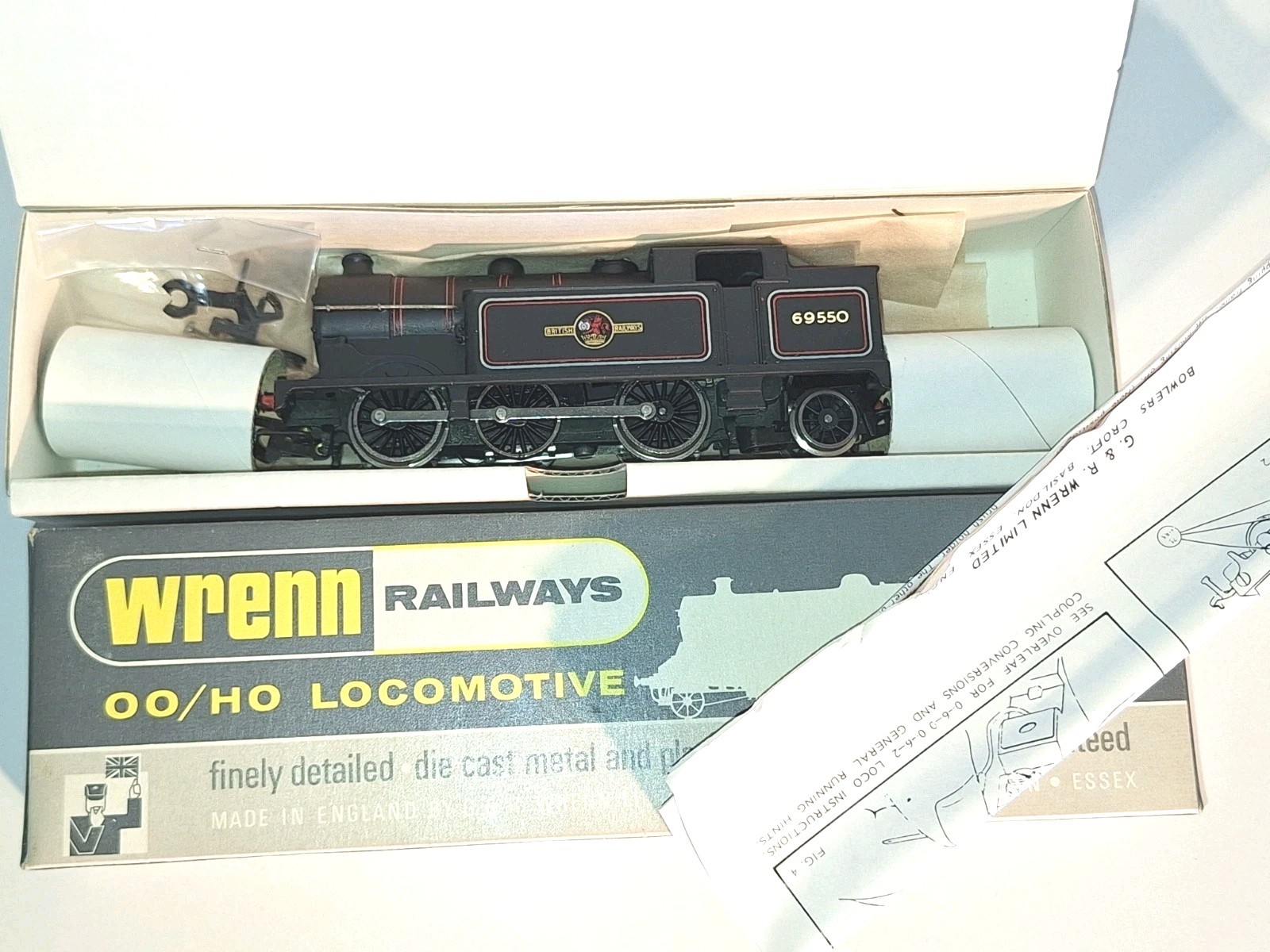 Wrenn W2216 BR 0-6-2 Tank Loco #69550. New Old Stock. Mint Cond. Boxed. OO Scale