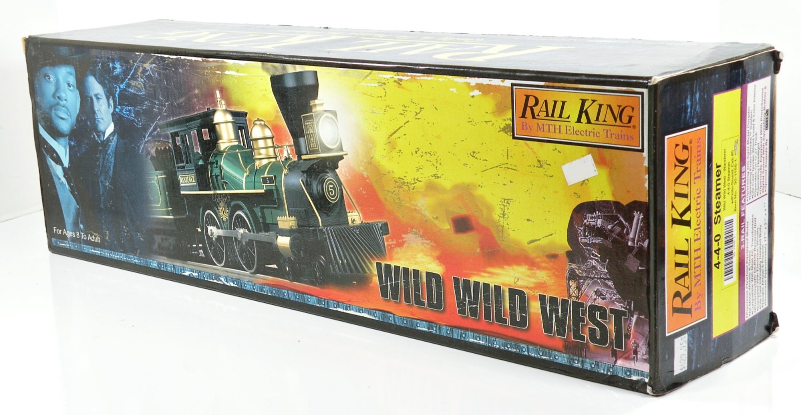MTH 30-1155-1 Wild Wild West Wanderer 4-4-0 General PS-1 Tested XLT